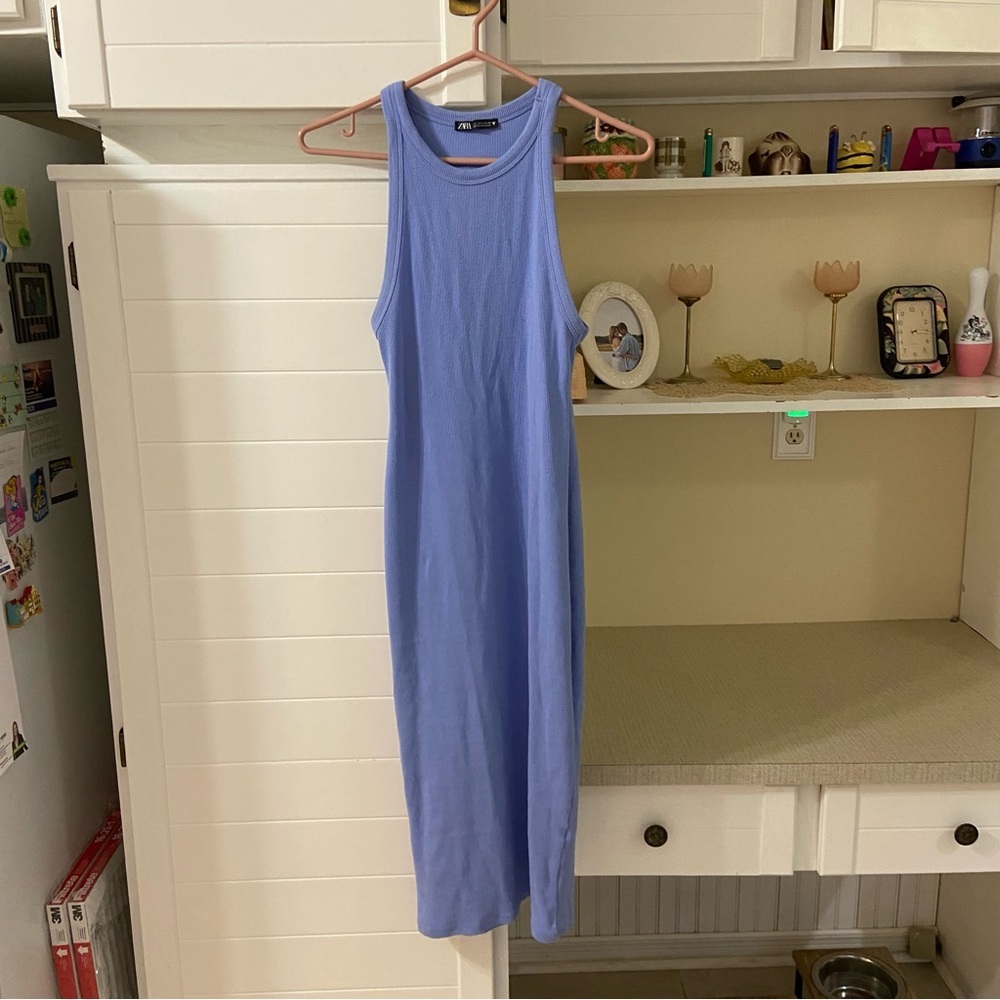 Blue Midi Dress